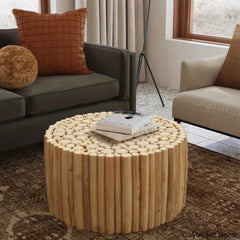 Loflin Solid Wood Coffee Table And Center Table