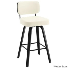 Loranzas Swivel Upholstered Counter & Bar Stool (Set Of 3)
