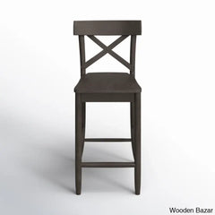 Loreleia Swivel Solid Wood Counter And Bar Stool