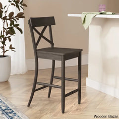 Loreleia Swivel Solid Wood Counter And Bar Stool (24’’ Seat Height)