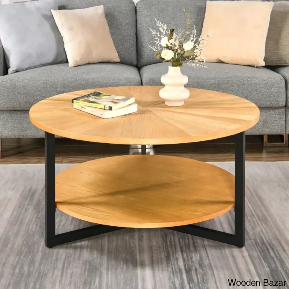 Loren Coffee Table With Storage And Center