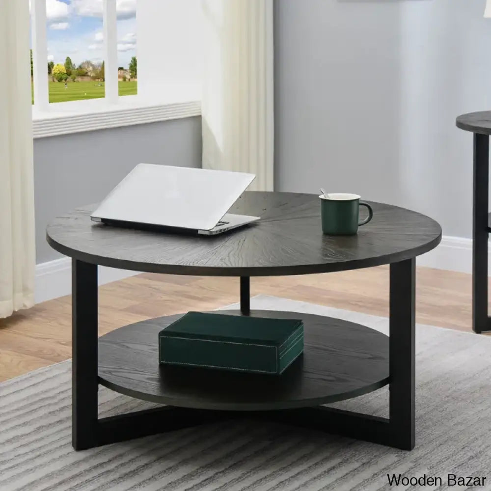 Loren Coffee Table With Storage And Center