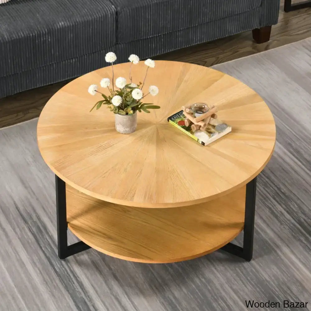 Loren Coffee Table With Storage And Center