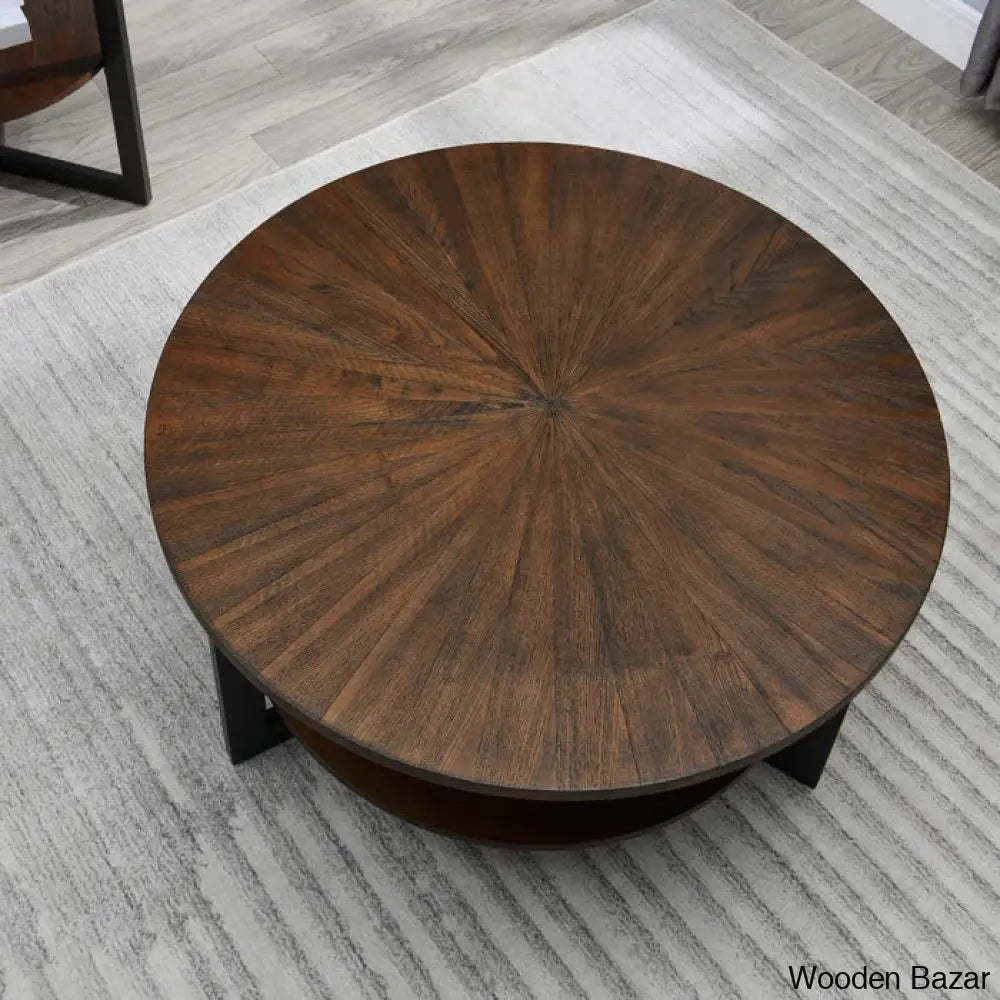 Loren Coffee Table With Storage And Center