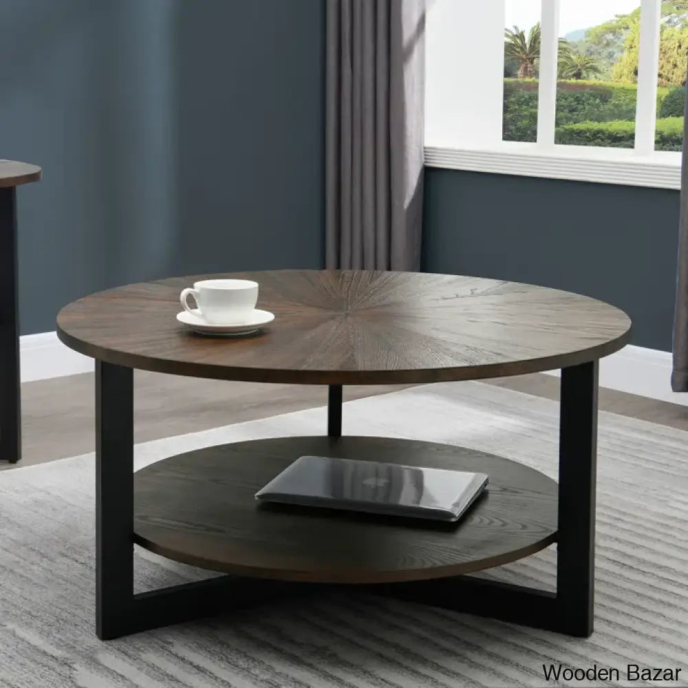 Loren Coffee Table With Storage And Center