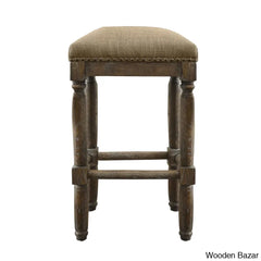Lossetto Swivel Nailhead Counter & Bar Stool (Set Of 2)