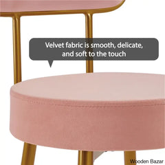 Lovetter Swivel Upholstered 26’’ Counter And Bar Stool With Metal Frame (Set Of 2)