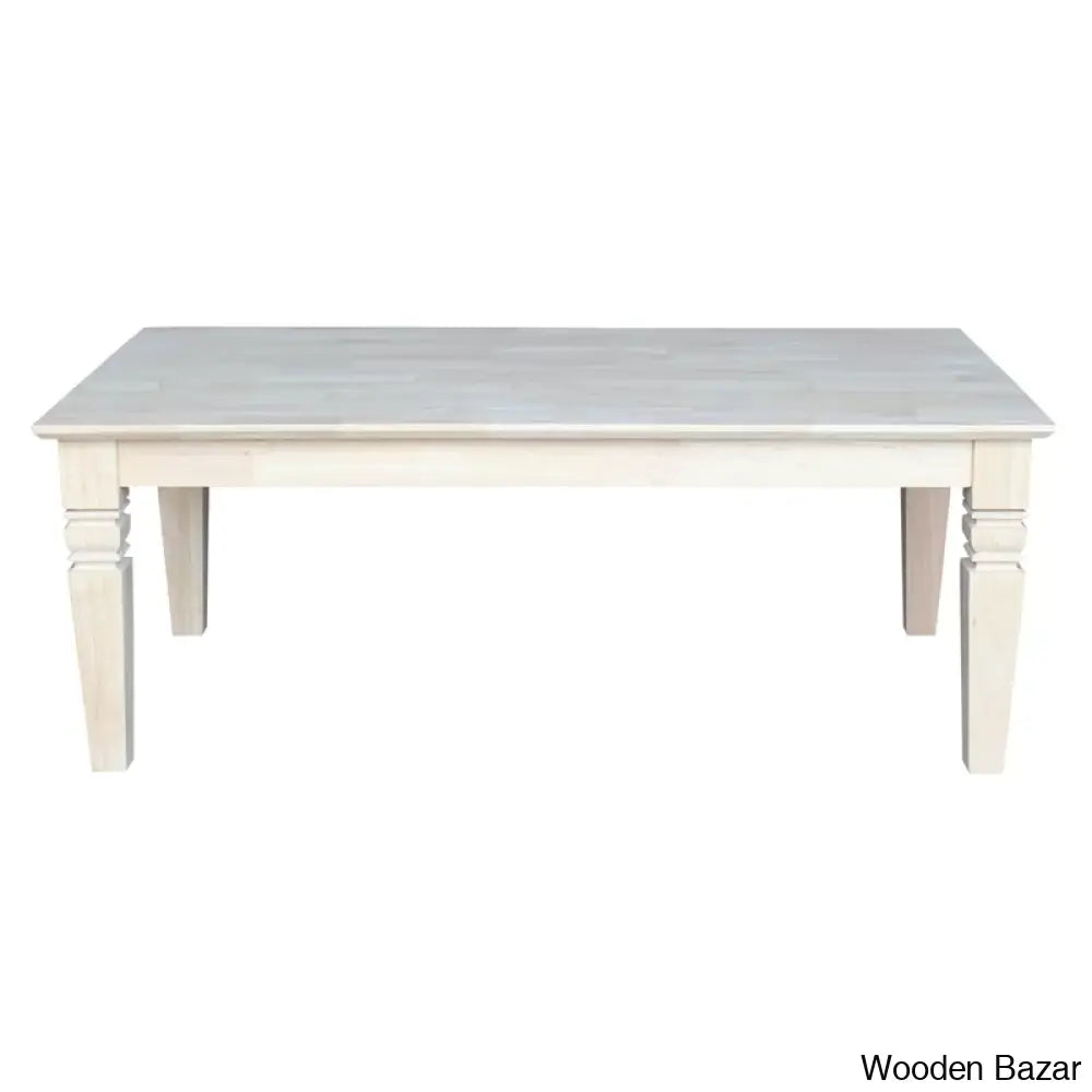 Lowellw Solid Wood Coffee And Center Table