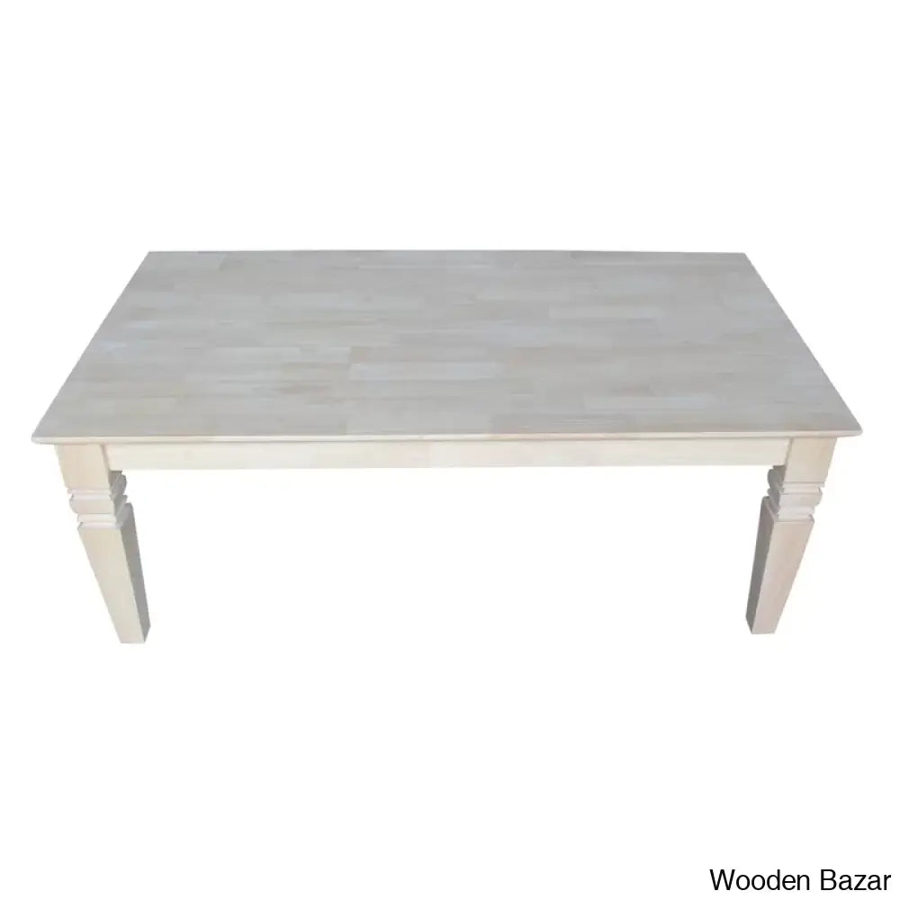 Lowellw Solid Wood Coffee And Center Table