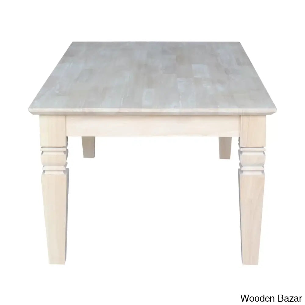 Lowellw Solid Wood Coffee And Center Table