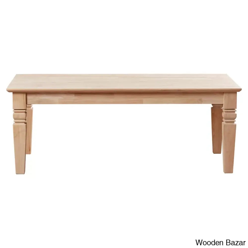 Lowellw Solid Wood Coffee And Center Table