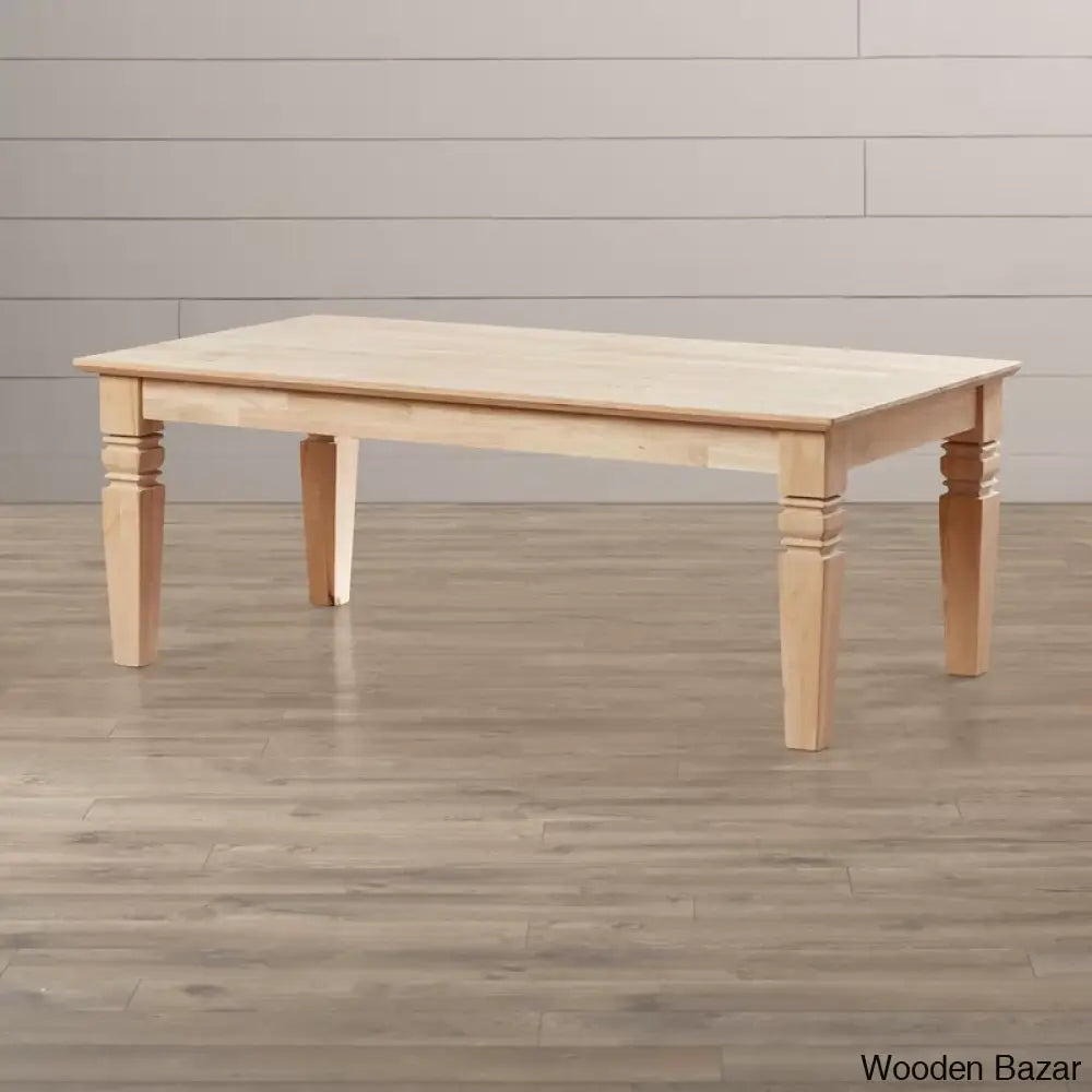 Lowellw Solid Wood Coffee And Center Table