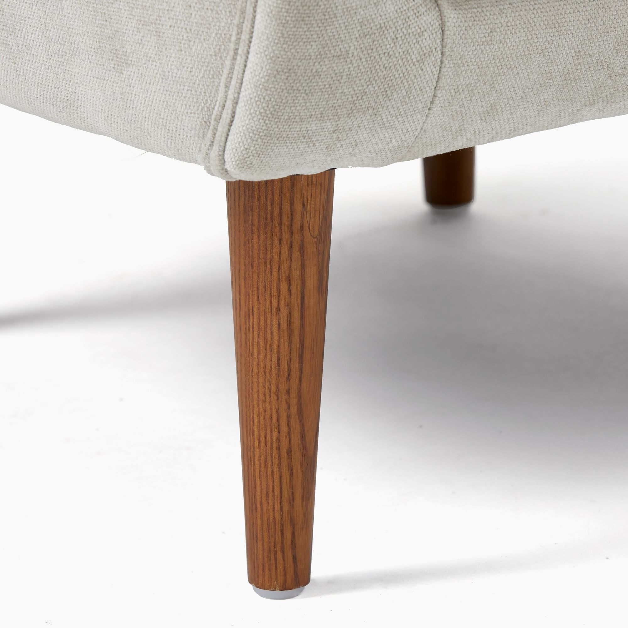 Picasix Wing Chair in Wooden Legs - Wooden  Bazar