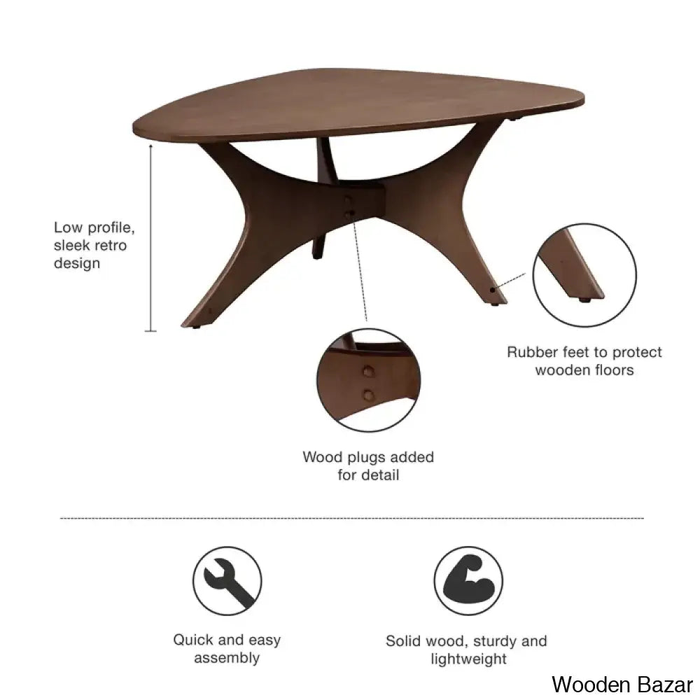 Lucrehzia Coffee And Center Table