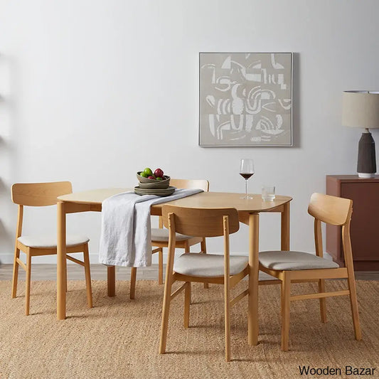 Lucy Six-Seater Dining Set: Elegance Perfected For Your Home