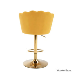 Ludkaz Swivel Adjustable Height Counter And Bar Stool (Set Of 2)