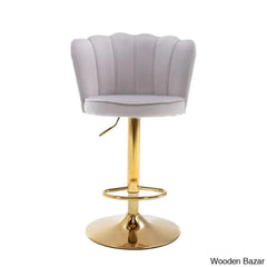 Ludkaz Swivel Adjustable Height Counter And Bar Stool (Set Of 2)
