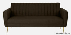 Luxurious Camel Yellow Fabric 3-Seater Sofa The Ultimate Trendy Furniture For Stylish Living Spaces