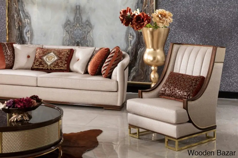 Luxury Sofa Set for living Room-4