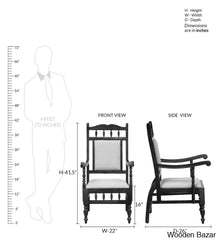 wooden chair for study