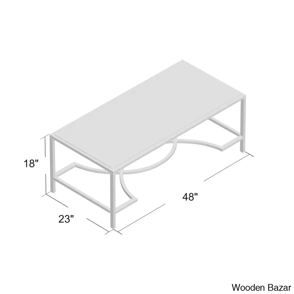 Lystras Coffee And Center Table