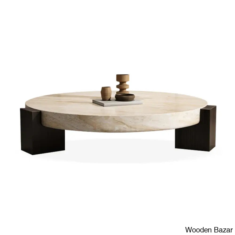 Mabu Coffee Table And Center Table 11.81’’H X 35.43’’L 35.43’’W