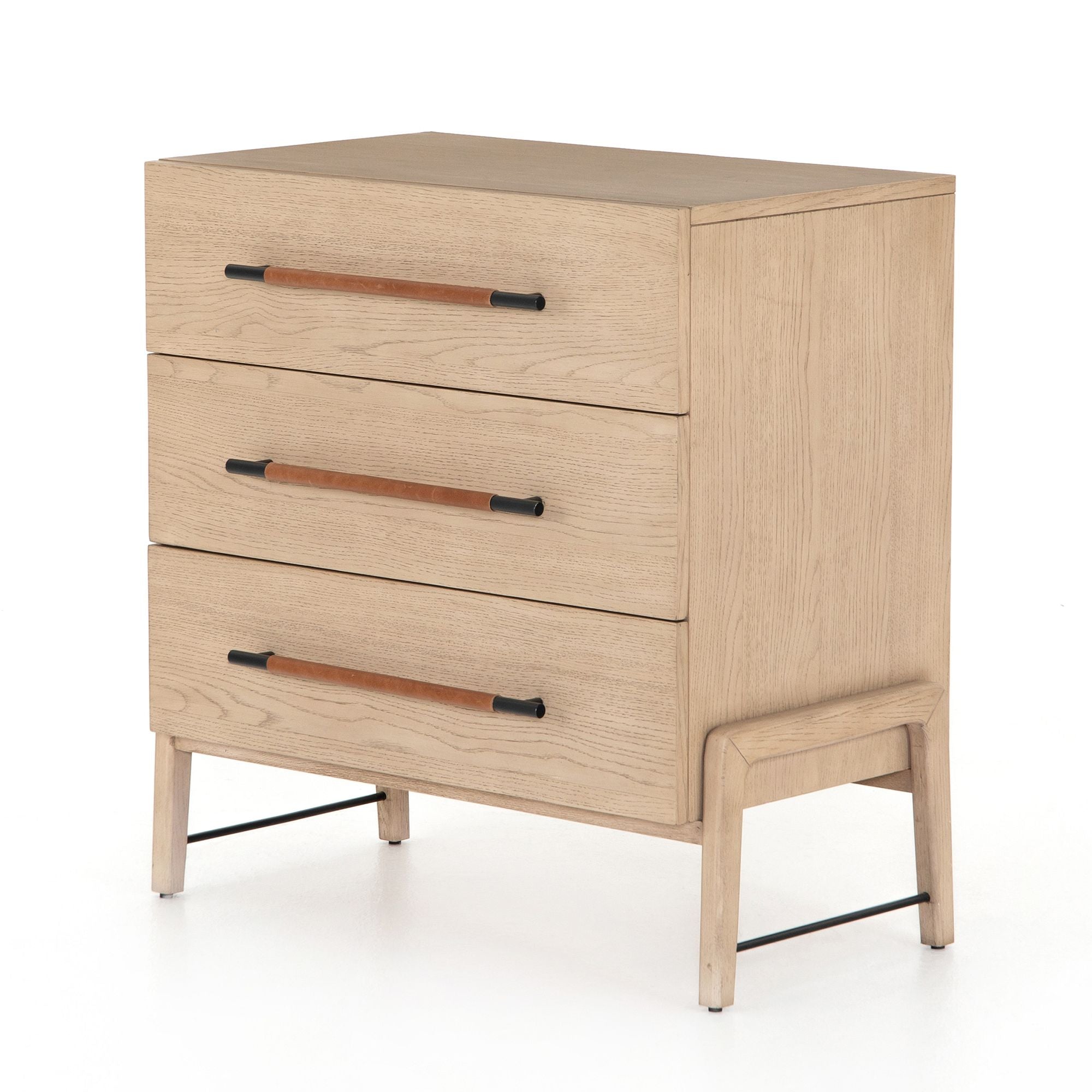 Weker 3-Drawer Dresser - Wooden Bazar