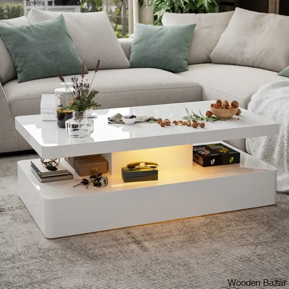 Maleek Coffee And Center Table