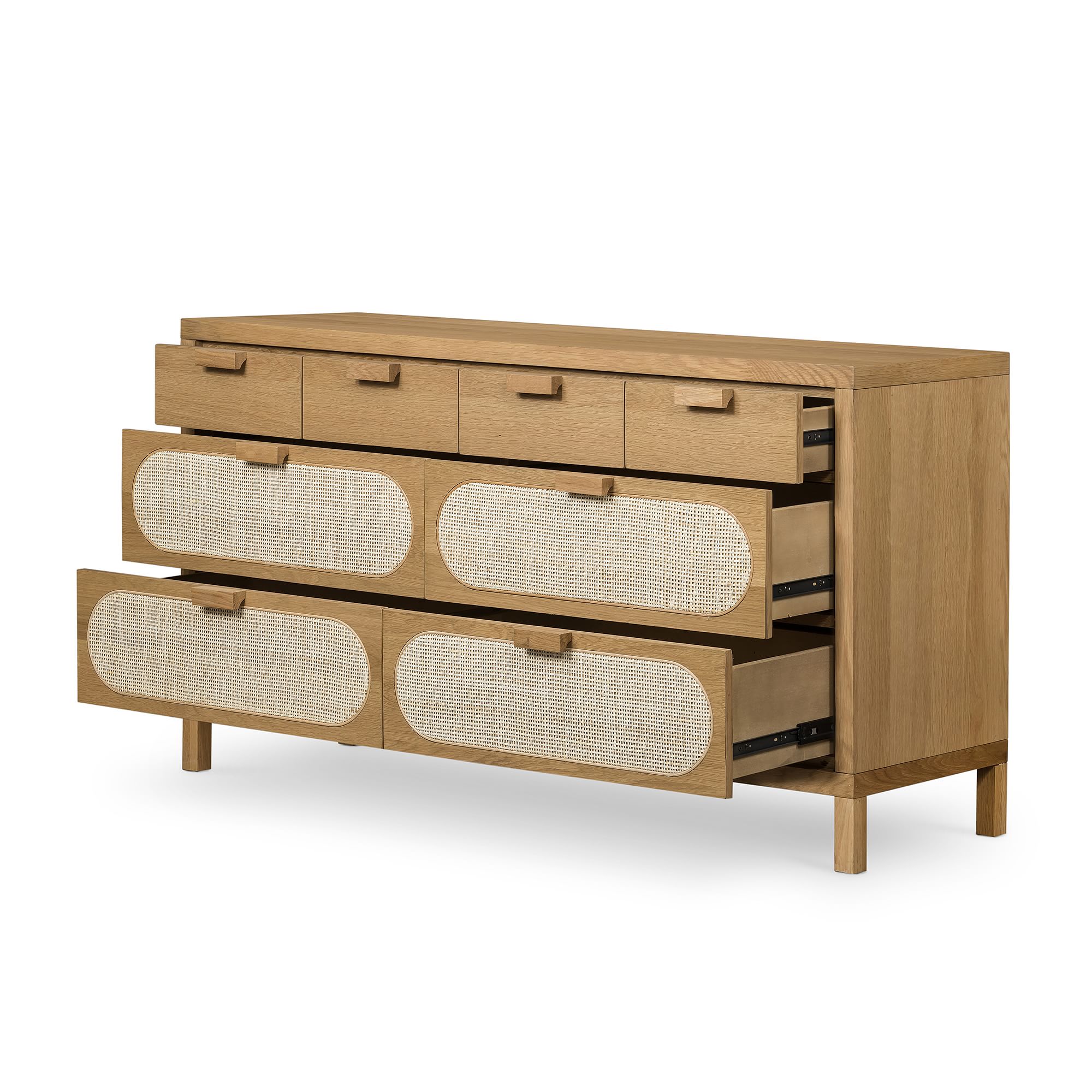 Kikker  8-Drawer Dresser - Wooden Bazar