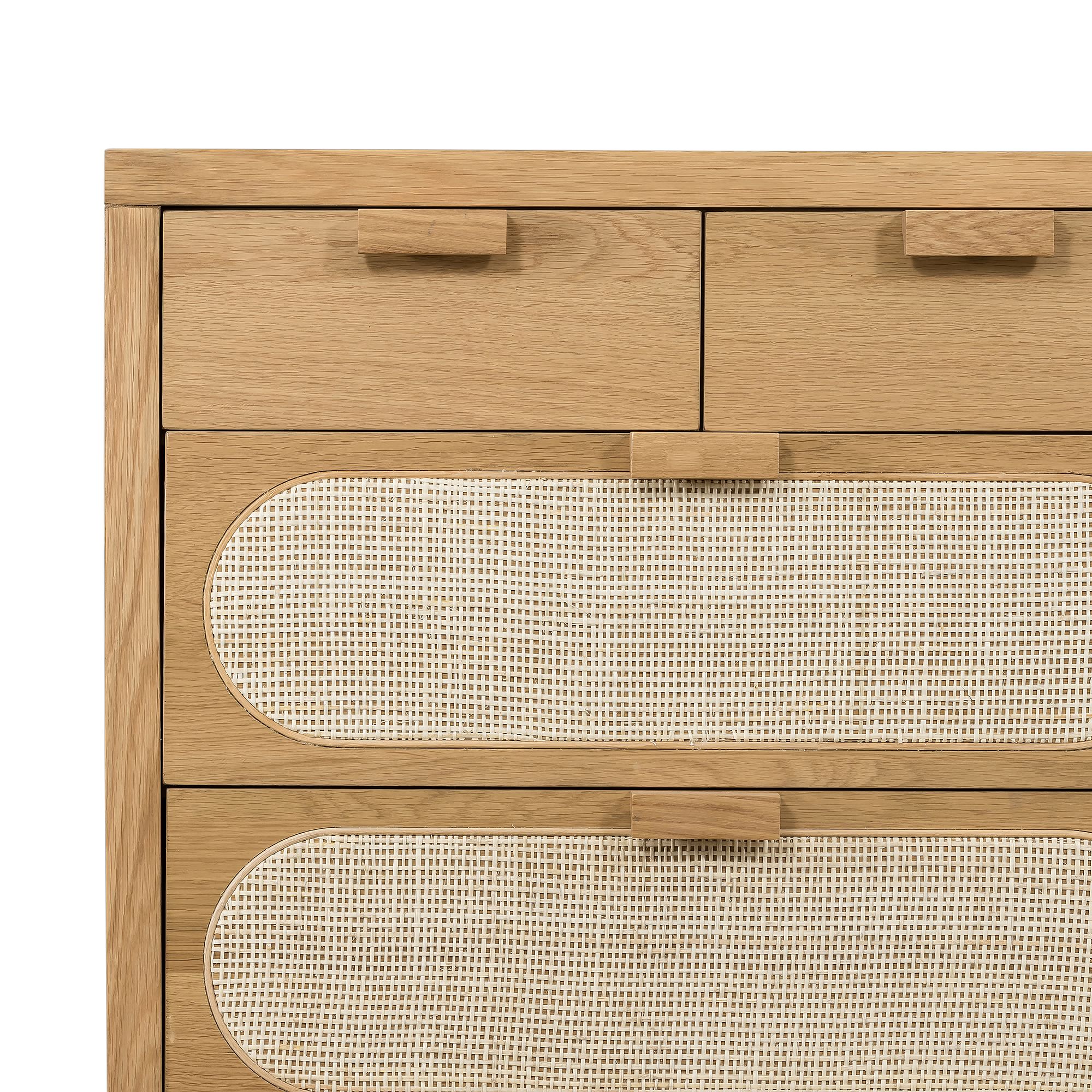 Kikker  8-Drawer Dresser - Wooden Bazar