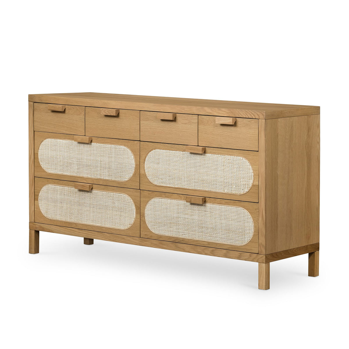 Kikker  8-Drawer Dresser - Wooden Bazar