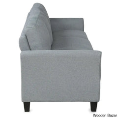 Margaret Grey 3 Seater Living Room Sofa In Fabric