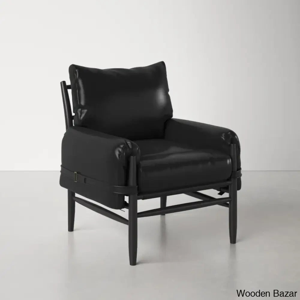 Leather Arm Chair-1