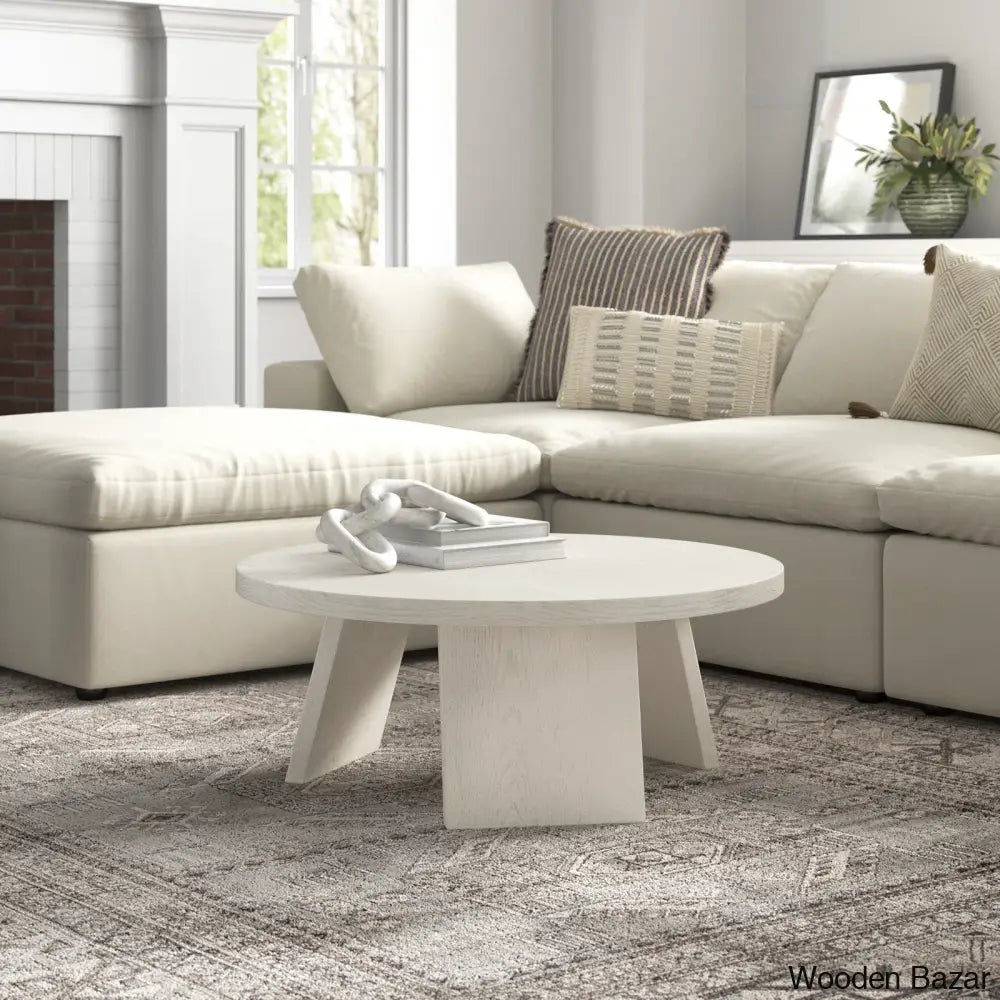 Mattelynn Coffee Table And Center Table White Washed