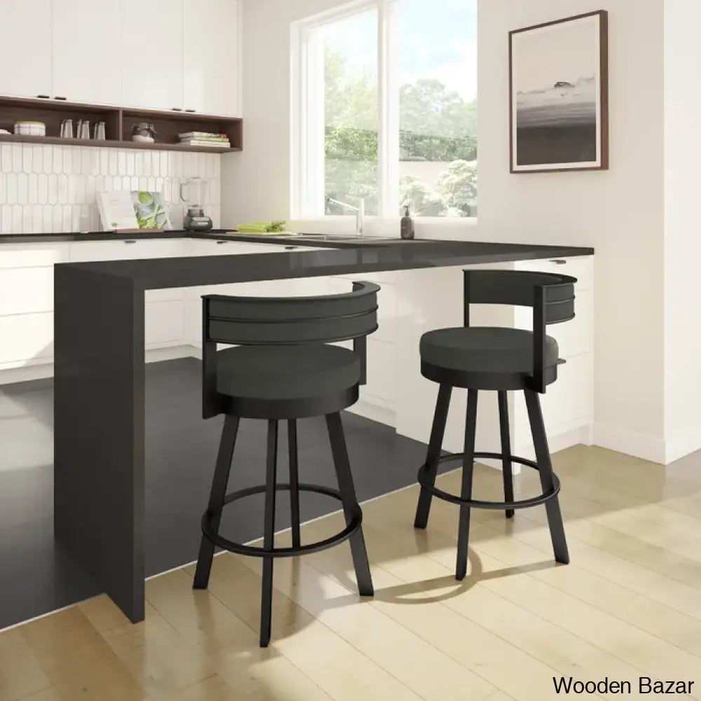 Matthewsy Swivel Counter & Bar Stool