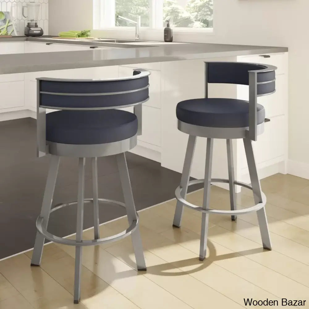 Matthewsy Swivel Counter & Bar Stool