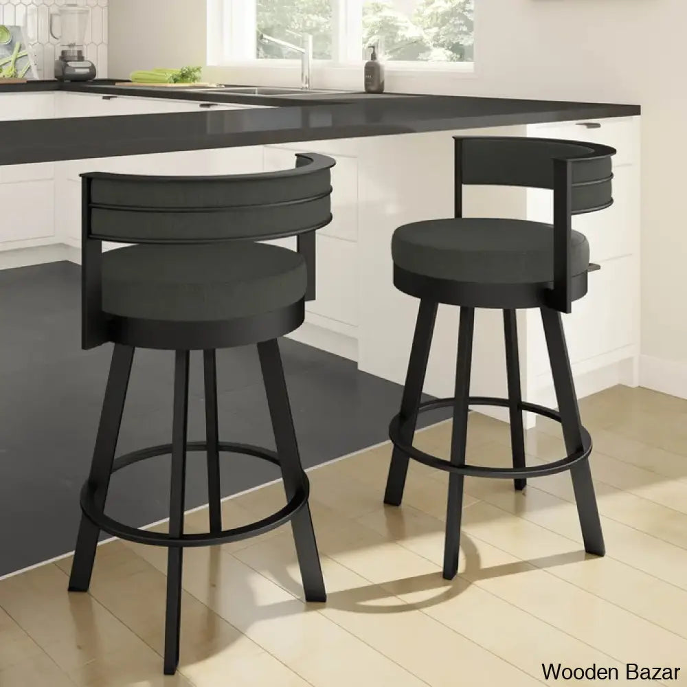 Matthewsy Swivel Counter & Bar Stool