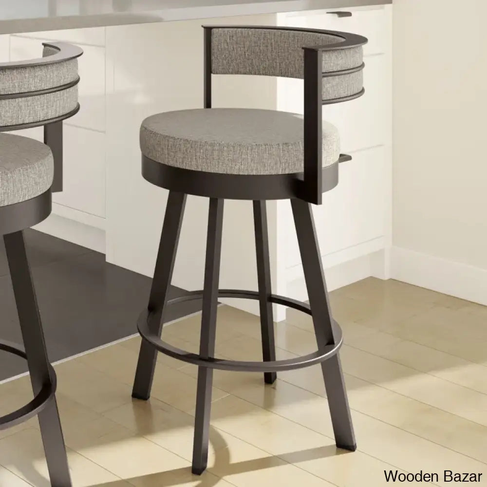 Matthewsy Swivel Counter & Bar Stool