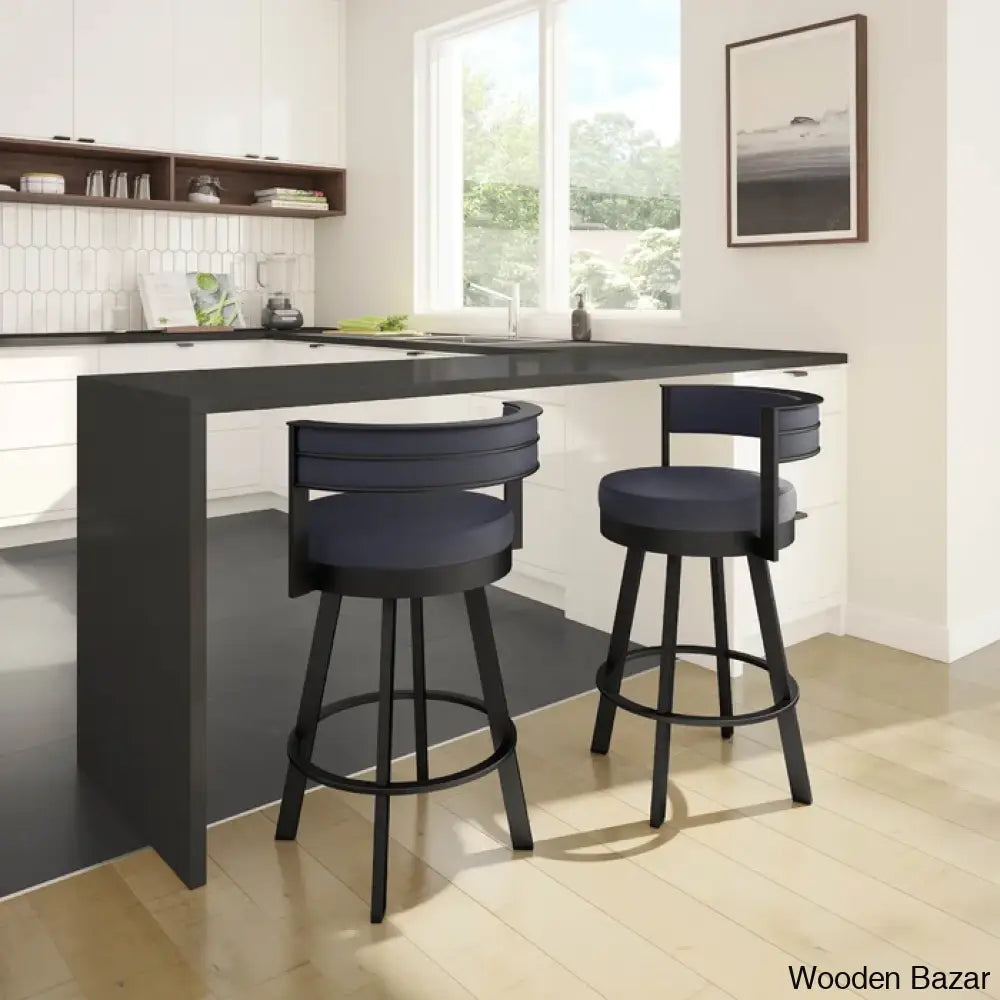 Matthewsy Swivel Counter & Bar Stool