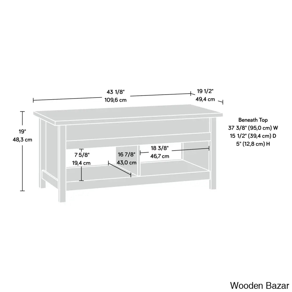 Mcasline Coffee And Center Table