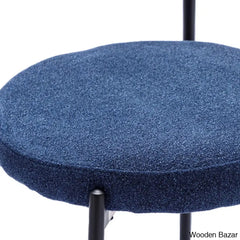 Medfielde Swivel 26’’ Modern Upholstered Counter And Bar Stools With Curved Backrest (Set Of 2)