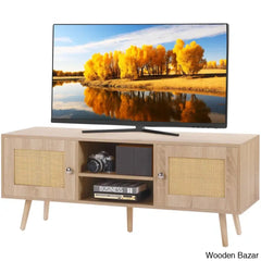 Media Console Cabinet For Large Tv’s Entertainment Center