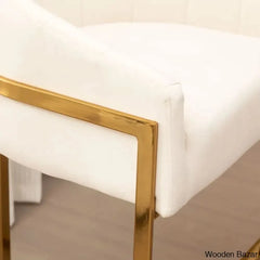Mercew Swivel 27’’ Metal Tufted Counter And Bar Stool