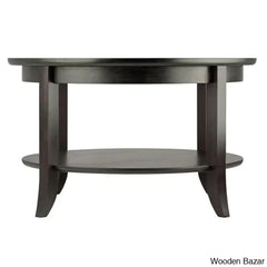 Merild Glass Top Coffee And Center Table