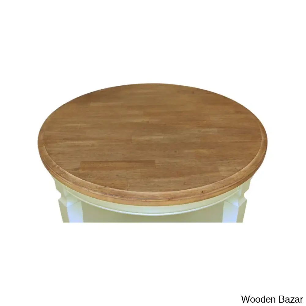 Merril Solid Wood Coffee Table And Center