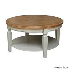 Merril Solid Wood Coffee Table And Center