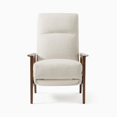 Airenid Mid-Century Show Wood Recliner - Wooden Bazar