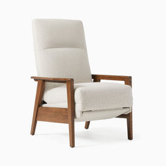 Airenid Mid-Century Show Wood Recliner - Wooden Bazar