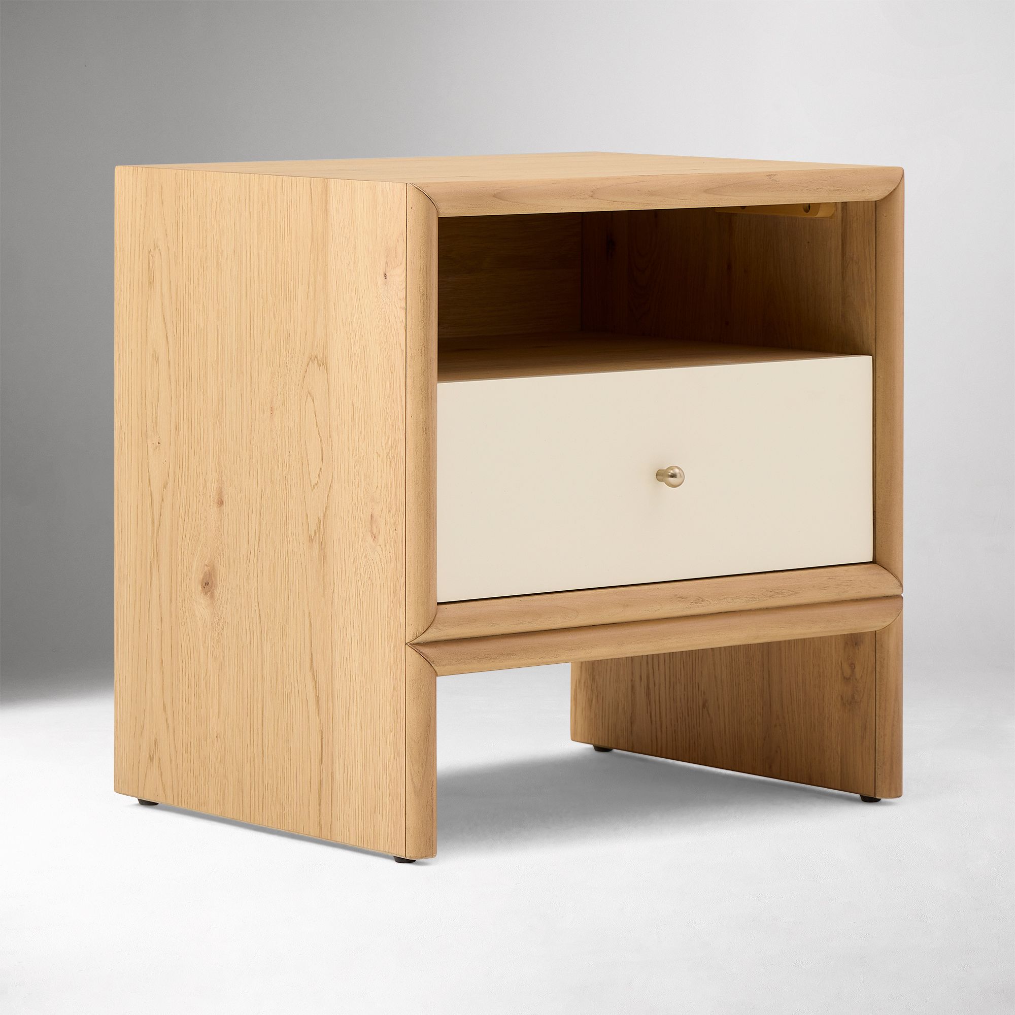 Kianovich Modern Bedside Table - Wooden Bazar