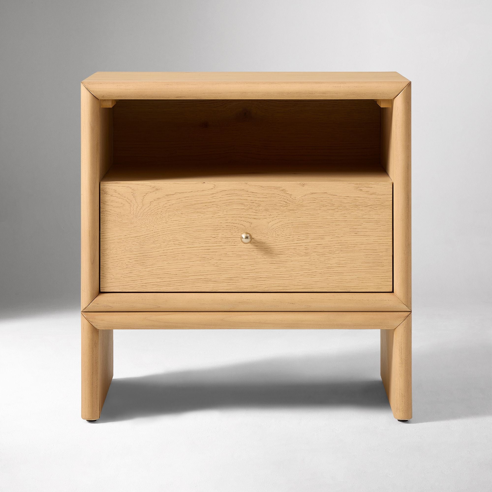 Kianovich Modern Bedside Table - Wooden Bazar